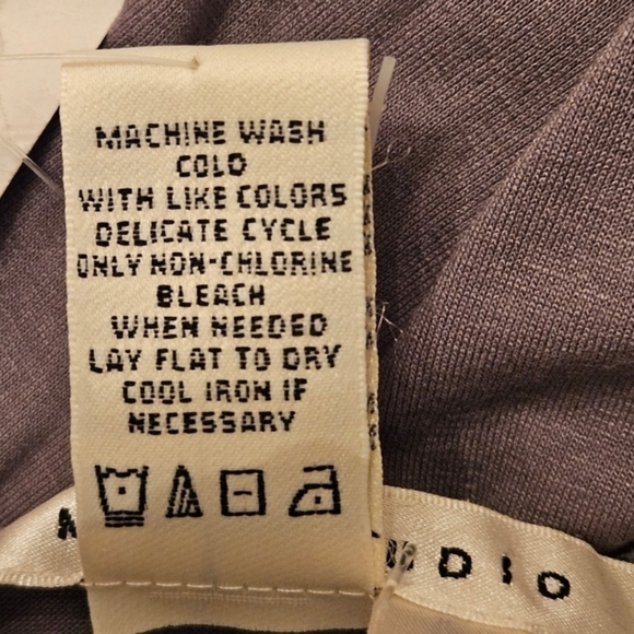 NEW!Max Studio Women Viscose Stretch V-Neck Waist Strap Fit & Flare Dress Size M - Picture 10 of 10